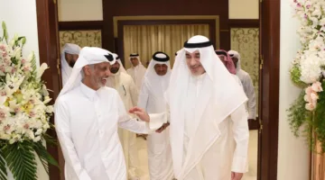 وزير الرياضة والشباب القطري يلتقي باليوسف