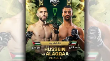 الأقرع يتألق في النسخة الثانية من دوري PFL MENA