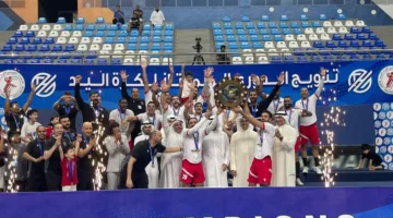 الكويت يحصد لقب بطولة دوري اليد للمرة الخامسة عشرة، وبرقان في المركز الثاني