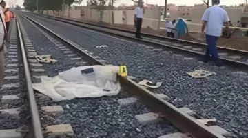 وفاة شخص نتيجة اصطدامه بقطار في مزلقان وابور المياه وسط الإسكندرية