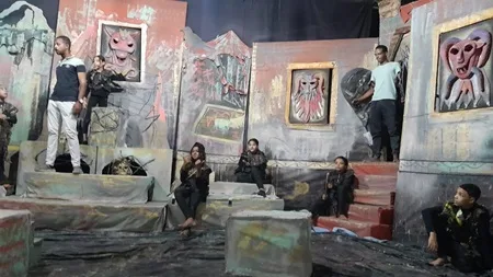 المسرحية “رصد خان” تُعرض على خشبة مسرح قصر ثقافة كوم أمبو المسرحية “رصد خان” تُعرض على خشبة مسرح قصر ثقافة كوم أمبو