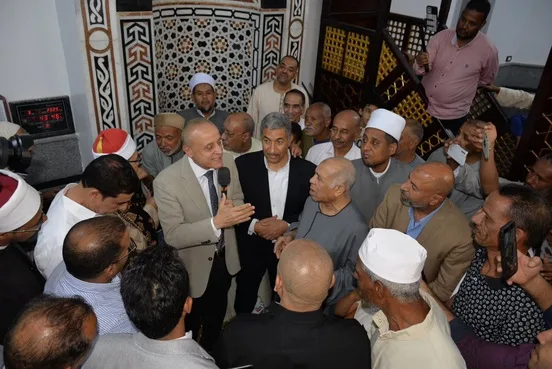 محافظ الأقصر ي inaugurate جامع النصر في العوامية محافظ الأقصر ي inaugurate جامع النصر في العوامية