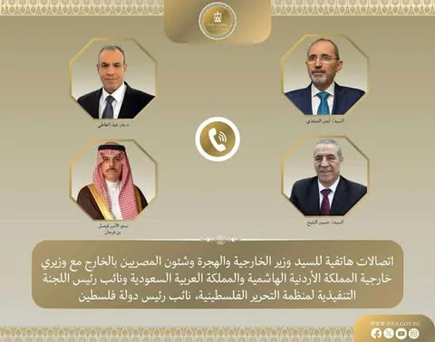 وزير الخارجية يتناول مع نظرائه العرب آثار التصعيد الإسرائيلي تجاه إيران وزير الخارجية يتناول مع نظرائه العرب آثار التصعيد الإسرائيلي تجاه إيران