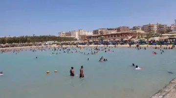شواطئ الغردقة العامة تستقبل 30 ألف زائر خلال احتفالات عيد الأضحى