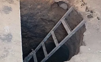 مصدر لـ الشروق: أمفورة رومانية مخصصة لنقل النبيذ والزيوت في موقع حفرة قصر ثقافة الطفل بالأقصر