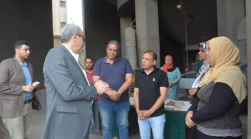محافظ الغربية يزور مواقع توريد القمح في شونة كفر الزيات ومطحن العاشر بطنطا