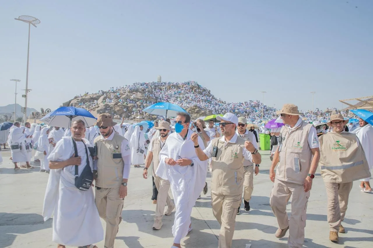 وزير الصحة يناقش مع نظيره السعودي أوضاع الحجاج المصريين الصحية