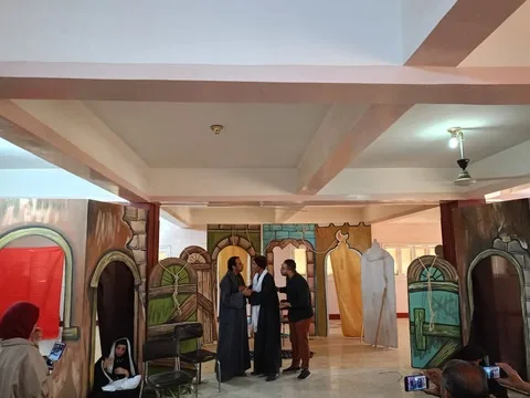 عرض مشروع المسرح التوعوي لأرض الأمل في سوهاج ضمن أنشطة قصور الثقافة عرض مشروع المسرح التوعوي لأرض الأمل في سوهاج ضمن أنشطة قصور الثقافة