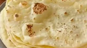 طريقة تحضير خبز الصاج بالخلاط دون استخدام خميرة أو فرن