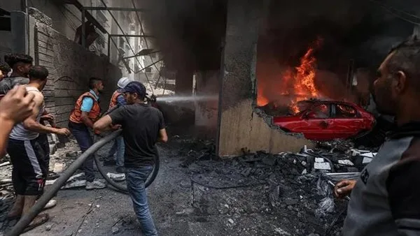استشهاد 11 فلسطينيًا وإصابة العشرات جراء قصف الاحتلال على قطاع غزة استشهاد 11 فلسطينيًا وإصابة العشرات جراء قصف الاحتلال على قطاع غزة