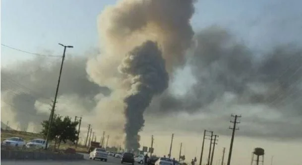 فيديو.. صوت انفجار هائل في تبريز بشمال غرب إيران