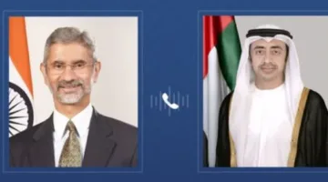 محادثات بين الإمارات والهند حول مستجدات الاعتداء الإسرائيلي على إيران