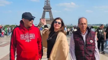 رانيا فريد شوقي تروي تفاصيل صورة التقطتها مع أحمد بدير في باريس