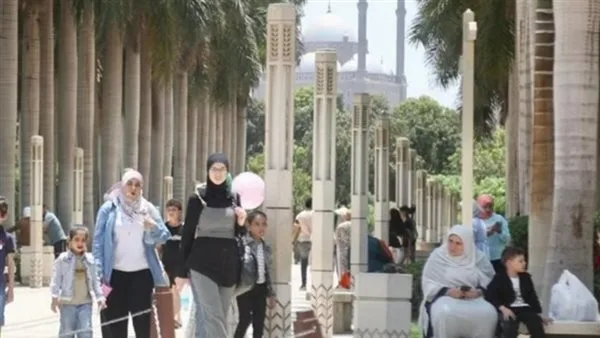 حديقة الأزهر 2025: فرحة العيد بين الطبيعة وسحر الجمال