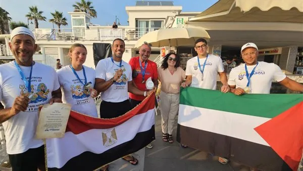 مصر تحرز إنجازاً جديداً في سباق كابري-نابولي بإيطاليا