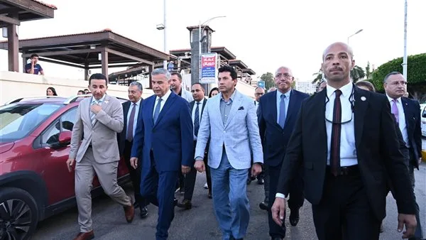وزير الشباب والرياضة ومحافظ الإسكندرية يشاركان في المؤتمر الصحفي للبطولة الدولية للبادل وزير الشباب والرياضة ومحافظ الإسكندرية يشاركان في المؤتمر الصحفي للبطولة الدولية للبادل