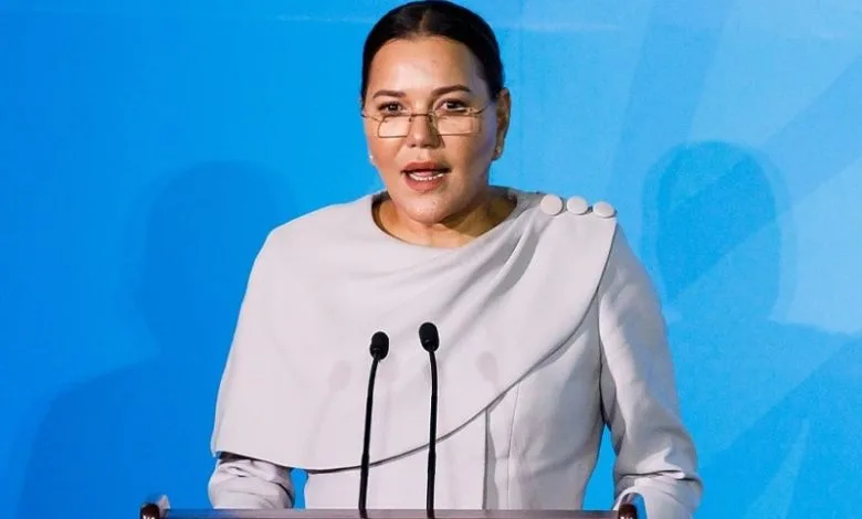 الأميرة للا حسناء تتحدث باسم الملك في مؤتمر المحيطات بمدينة نيس الأميرة للا حسناء تتحدث باسم الملك في مؤتمر المحيطات بمدينة نيس