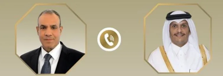 وزير الخارجية ونظيره من قطر يتناولان التطورات الأخيرة في المنطقة وزير الخارجية ونظيره من قطر يتناولان التطورات الأخيرة في المنطقة