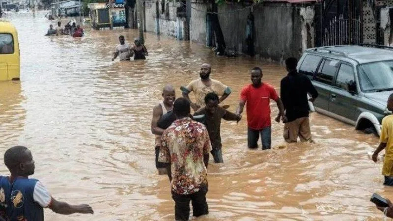 وفاة 19 فرداً في الكونغو بسبب الفيضانات وفاة 19 فرداً في الكونغو بسبب الفيضانات