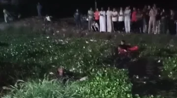 مصرع 7 أشخاص وإصابة آخرين جراء انقلاب ميكروباص في ترعة بالدقهلية