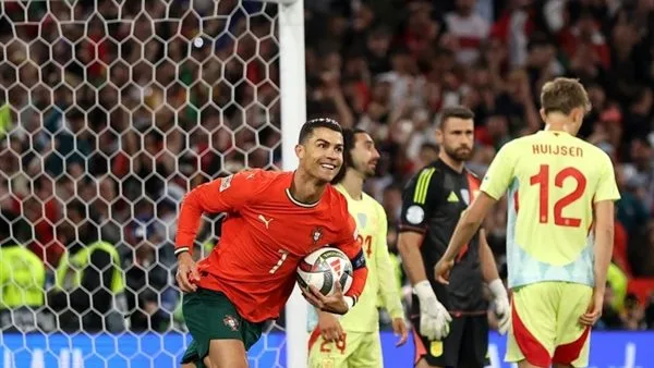 بضربات الجزاء.. البرتغال تفوز بلقب دوري الأمم الأوروبية أمام إسبانيا بضربات الجزاء.. البرتغال تفوز بلقب دوري الأمم الأوروبية أمام إسبانيا