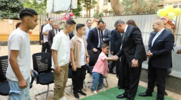 في بداية عيد الأضحى، محافظ الجيزة يزور مستشفى التحرير العام في إمبابة ومراكز رعاية الأيتام في العجوزة