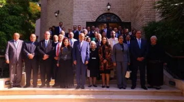 أمل عمار تُشارك في الاحتفاء بالسفيرة هيفاء أبوغزالة تقديراً لجهودها خلال فترة عملها في الجامعة العربية.