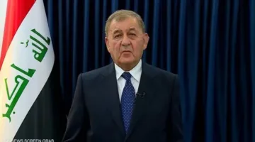 الرئيس العراقي يجدد التزام بلاده بتعزيز أمن لبنان واستقراره والحفاظ على وحدته الإقليمية.