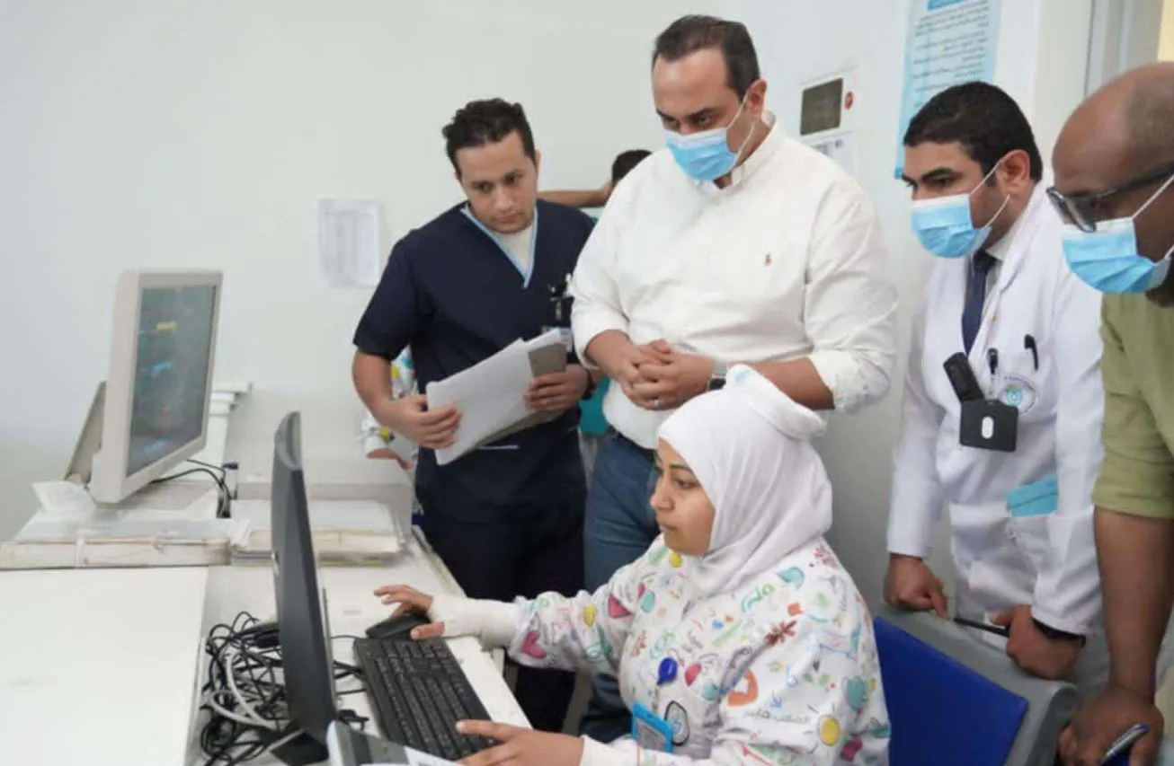 رئيس قطاع الرعاية الصحية يستمر في جولات متابعة تنفيذ خطة التأمين الصحي خلال فترة العيد رئيس قطاع الرعاية الصحية يستمر في جولات متابعة تنفيذ خطة التأمين الصحي خلال فترة العيد