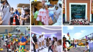 وزارة الداخلية ت commemorates عيد الأضحى مع الأيتام وتقدم لهم الهدايا والأنشطة الترفيهية.