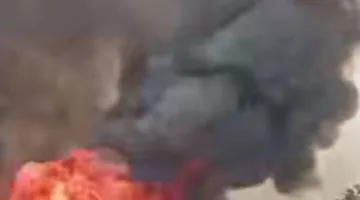 شب حريق كبير في أحد المراكز التجارية بحدائق أكتوبر