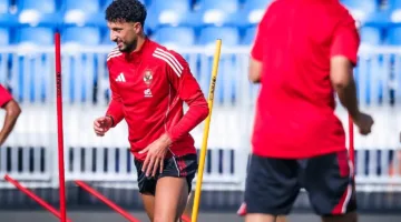 أبو علي ينضم إلى تدريبات الأهلي ويعبر عن استعداده لافتتاح مونديال الأندية