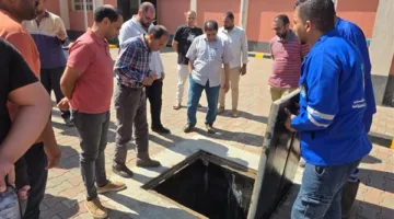 رئيس مياه المنوفية يزور مشاريع SRSSP الممولة من البنك الدولي والبنك الآسيوي.
