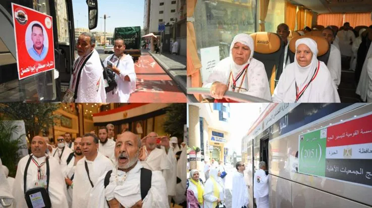 تصعيد حجاج الجمعيات الأهلية إلى مشعر عرفات يبدأ الآن تصعيد حجاج الجمعيات الأهلية إلى مشعر عرفات يبدأ الآن