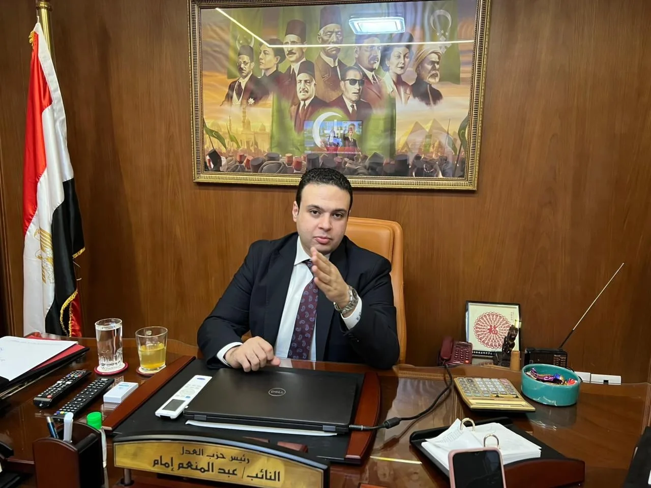 حوار مع النائب عبدالمنعم إمام، رئيس حزب العدل: لم نتخذ قرارنا بشأن قائمة الأغلبية.. ونستعد بـ80 مرشحًا فرديًا. حوار مع النائب عبدالمنعم إمام، رئيس حزب العدل: لم نتخذ قرارنا بشأن قائمة الأغلبية.. ونستعد بـ80 مرشحًا فرديًا.