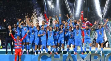 كروز أزول يحقق فوزًا ساحقًا على فانكوفر بخمسة أهداف ويتوج بلقب دوري أبطال كونكاكاف.