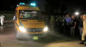 مصرع شخصين نتيجة حادث بين دراجة نارية وسيارة في طريق ملفات السراج بأسوان