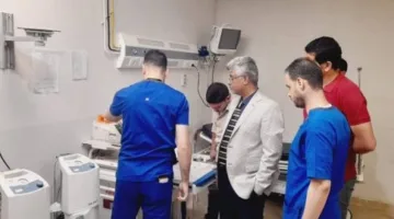 وكيل وزارة الصحة بشمال سيناء يزور مستشفى نخل المركزي للاطمئنان على جاهزيته لاستقبال عيد الأضحى.