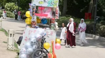 زيادة كبيرة في أعداد الزوار للحدائق والمتنزهات في أسوان بفضل جهود رجال الأمن في ثالث أيام العيد