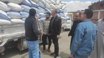زيادة كميات القمح المحلي الموردة إلى مواقع التخزين في محافظة الشرقية