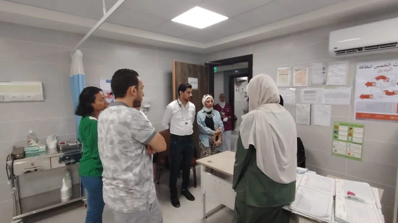 استعدادات الرعاية الصحية في السويس لاستقبال حالات الطوارئ خلال عطلة عيد الأضحى. استعدادات الرعاية الصحية في السويس لاستقبال حالات الطوارئ خلال عطلة عيد الأضحى.
