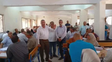 وكيل أول وزارة التعليم بالشرقية يزور لجان تصحيح امتحانات الشهادة الإعدادية