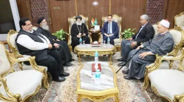 الأنبا بنيامين يبارك محافظ المنوفية بمناسبة عيد الأضحى والعيد القومي: “مصر أمة واحدة تحتضننا بالمودة”