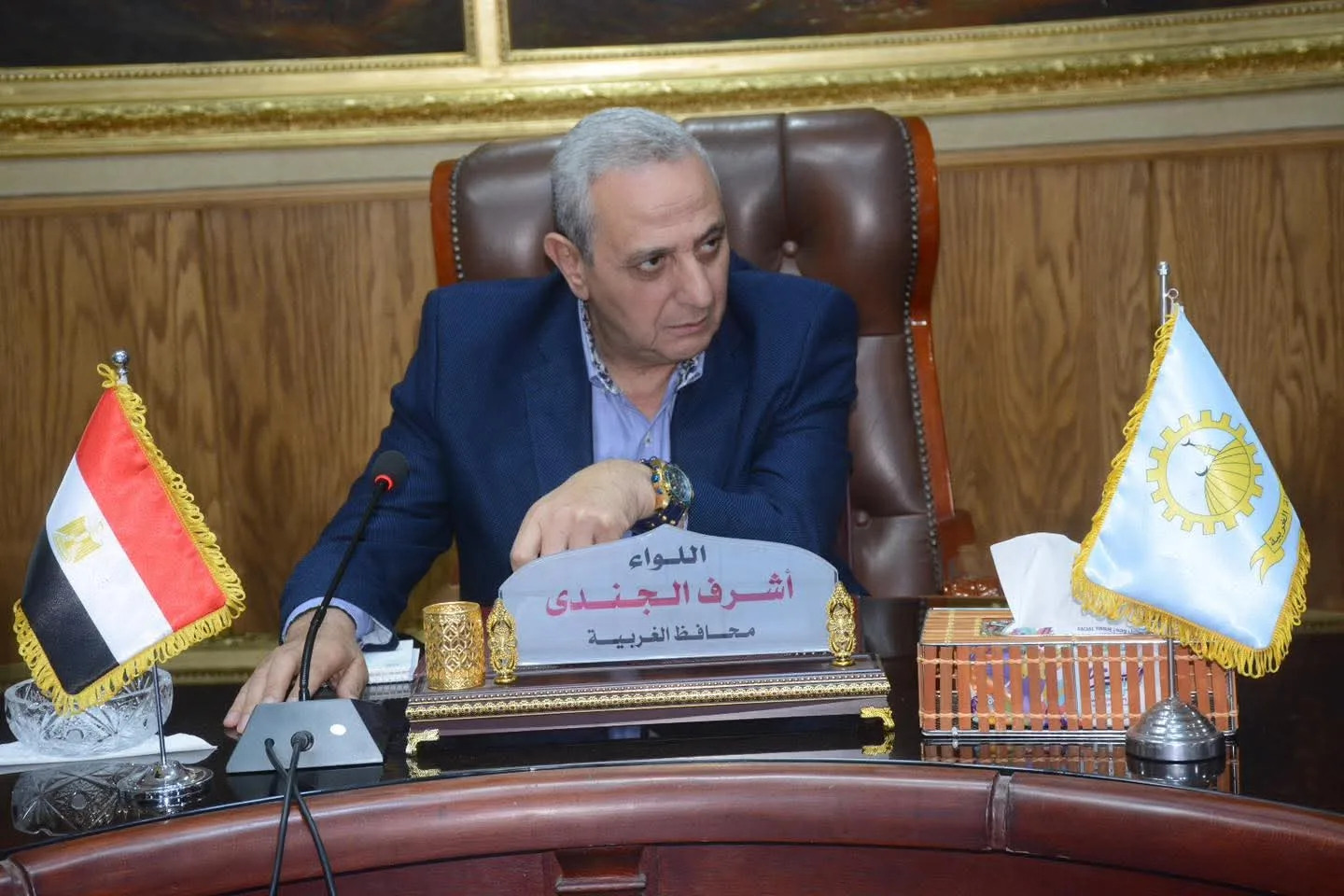 محافظ الغربية: لن نتهاون مع أي تقصير أثناء امتحانات الثانوية العامة.. وتأمين كامل لجميع اللجان محافظ الغربية: لن نتهاون مع أي تقصير أثناء امتحانات الثانوية العامة.. وتأمين كامل لجميع اللجان