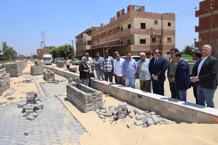 محافظ المنوفية يزور مشروعات تحديث مداخل العاصمة محافظ المنوفية يزور مشروعات تحديث مداخل العاصمة