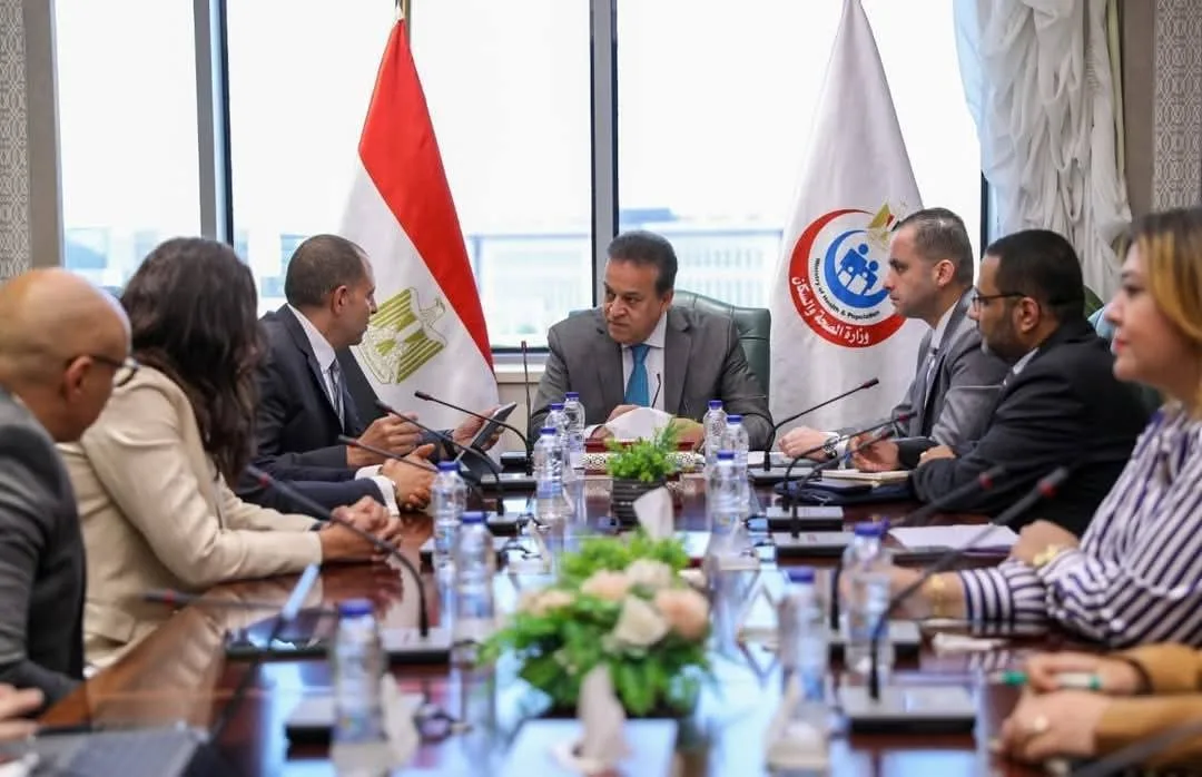 وزير الصحة والسكان يناقش تعزيز التعاون في المجال الصحي مع شركة MSD وزير الصحة والسكان يناقش تعزيز التعاون في المجال الصحي مع شركة MSD