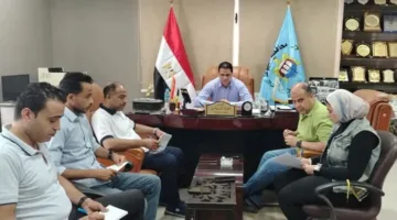 مدير إدارة الشباب والرياضة في أسيوط يقود اجتماع مجلس إدارة اللجنة الرياضية