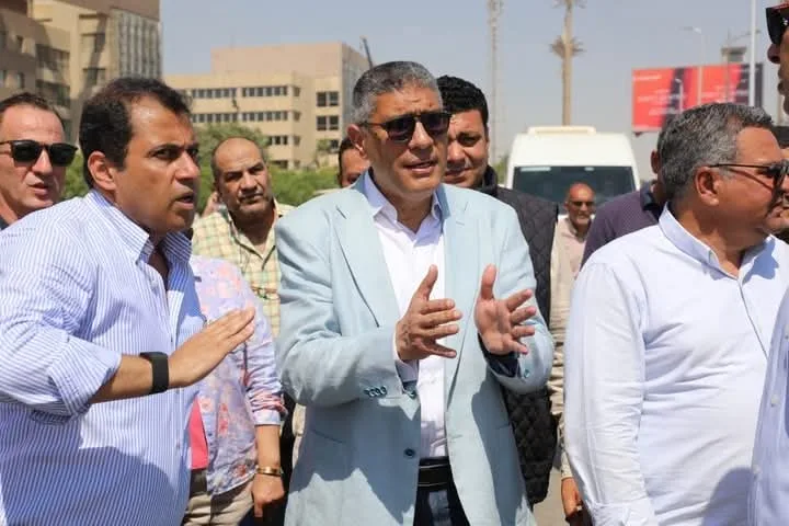 النجار يستعرض مشاريع تحسين الطرق المحيطة بالمتحف المصري الكبير النجار يستعرض مشاريع تحسين الطرق المحيطة بالمتحف المصري الكبير