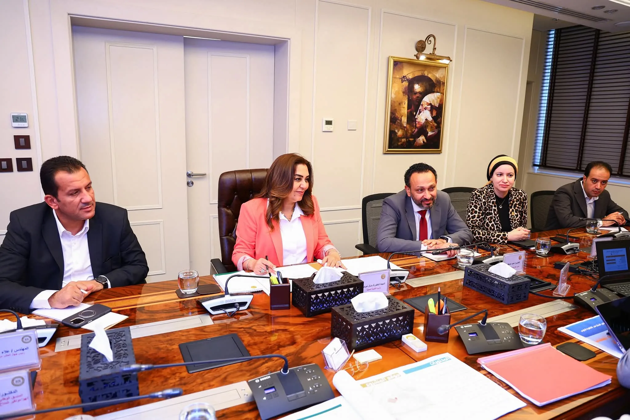 وزيرتا البيئة والتنمية المحلية تتابعان آخر مستجدات مراحل بناء المدينة المتكاملة لإدارة المخلفات بالعاشر من رمضان