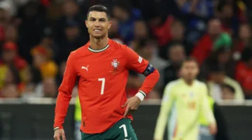 رونالدو يتعرض للإصابة في نهائي دوري الأمم